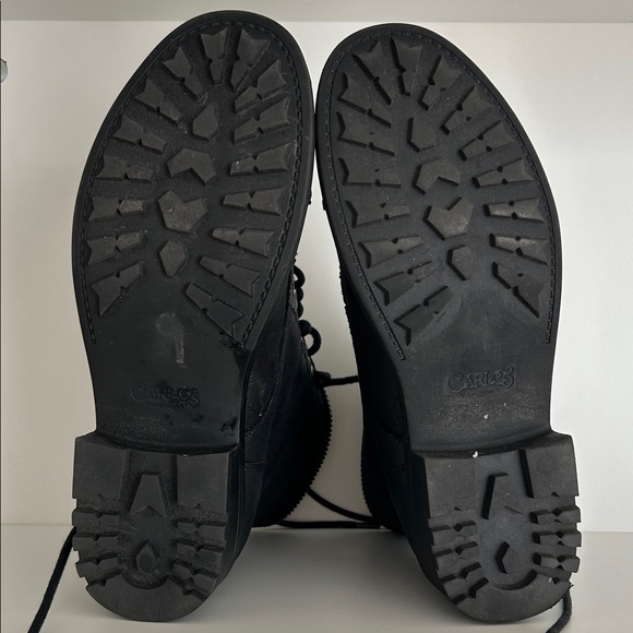 Carlos Santana Black Lace-Up Women’s Boots - Picture 6 of 8